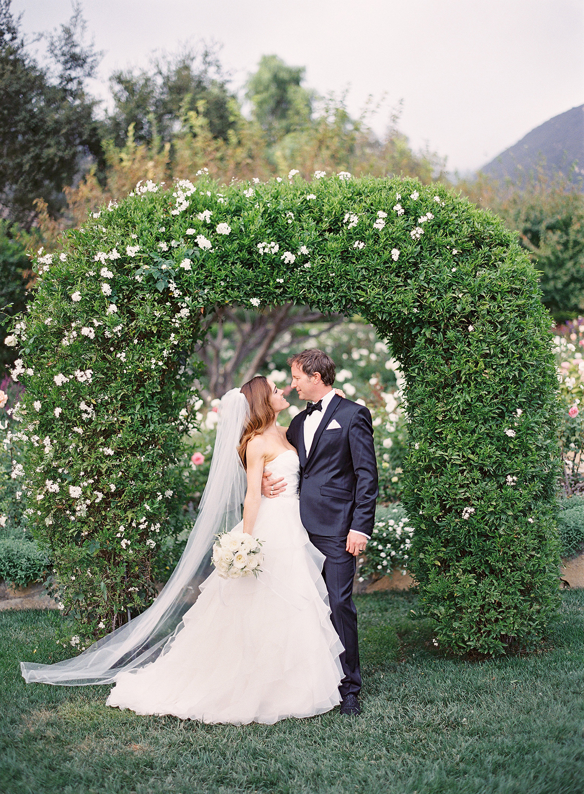 elegant santa barbara san ysidro ranch wedding the great romance photo