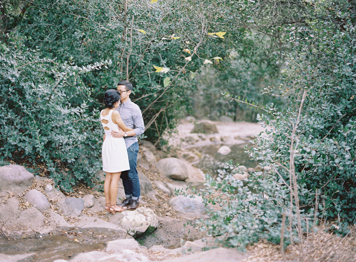 forest engagement session the great romance photo