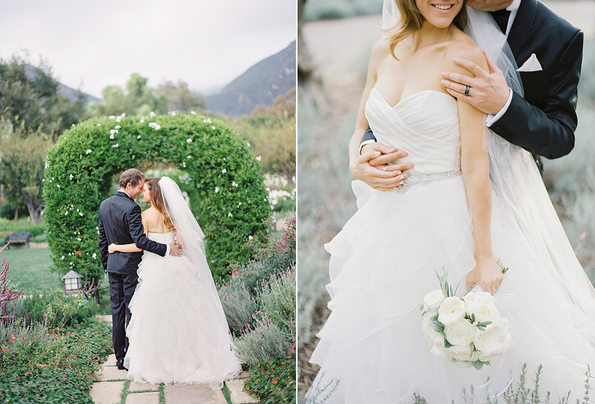 elegant santa barbara san ysidro ranch wedding the great romance photo