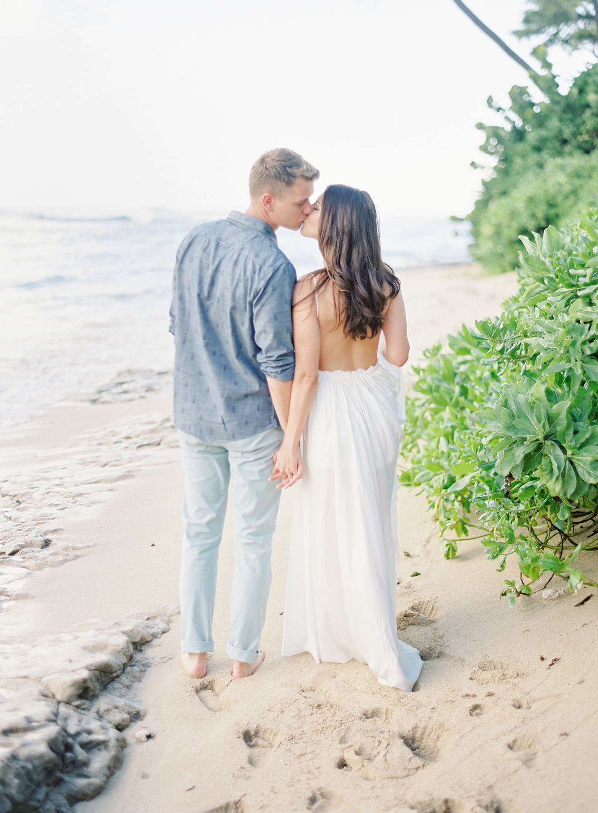 hawaii oahu engagement the great romance photo