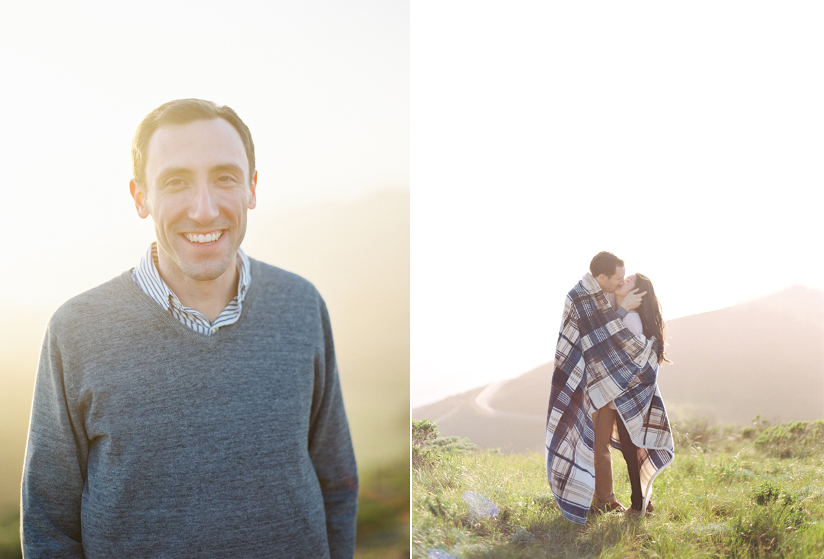 the great romance photo redwood forest marin headlands engagement