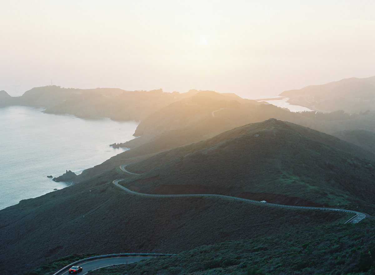 the great romance photo redwood forest marin headlands engagement