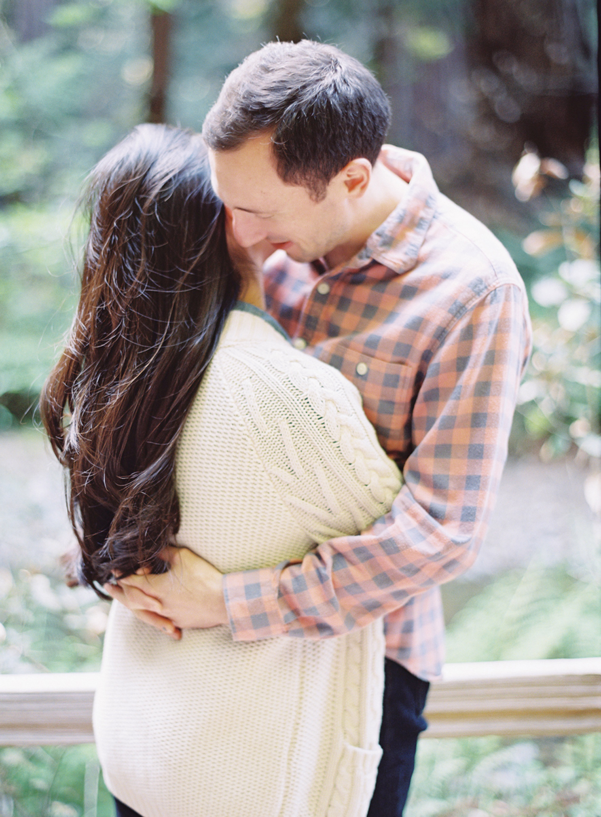 the great romance photo redwood forest marin headlands engagement