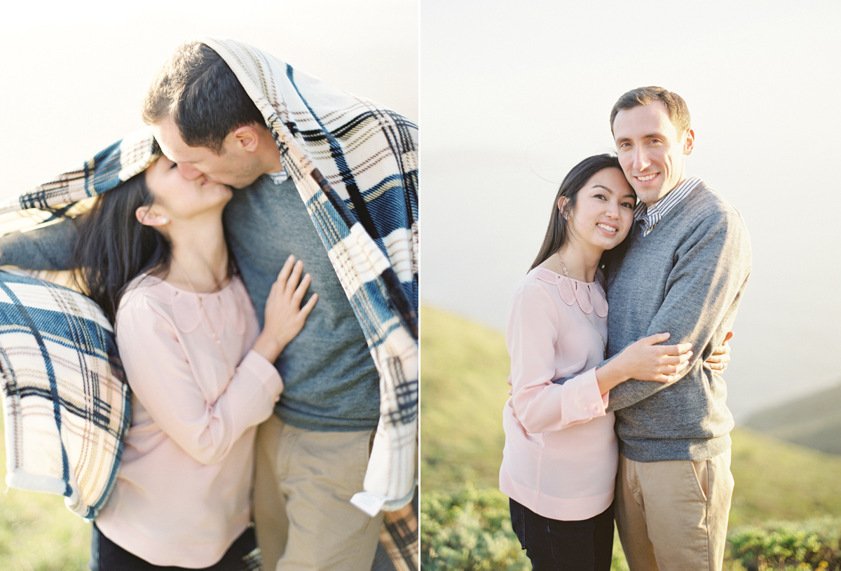 the great romance photo redwood forest marin headlands engagement