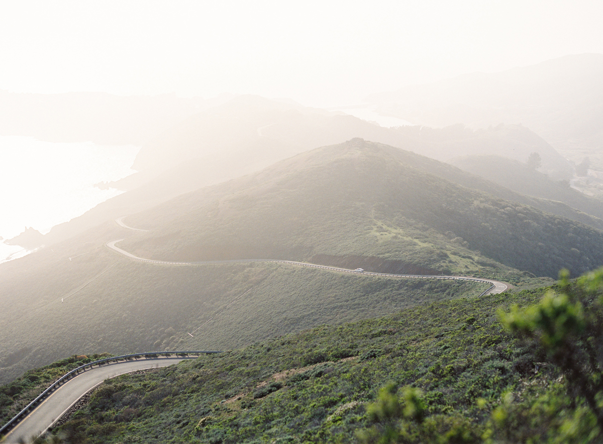 the great romance photo redwood forest marin headlands engagement