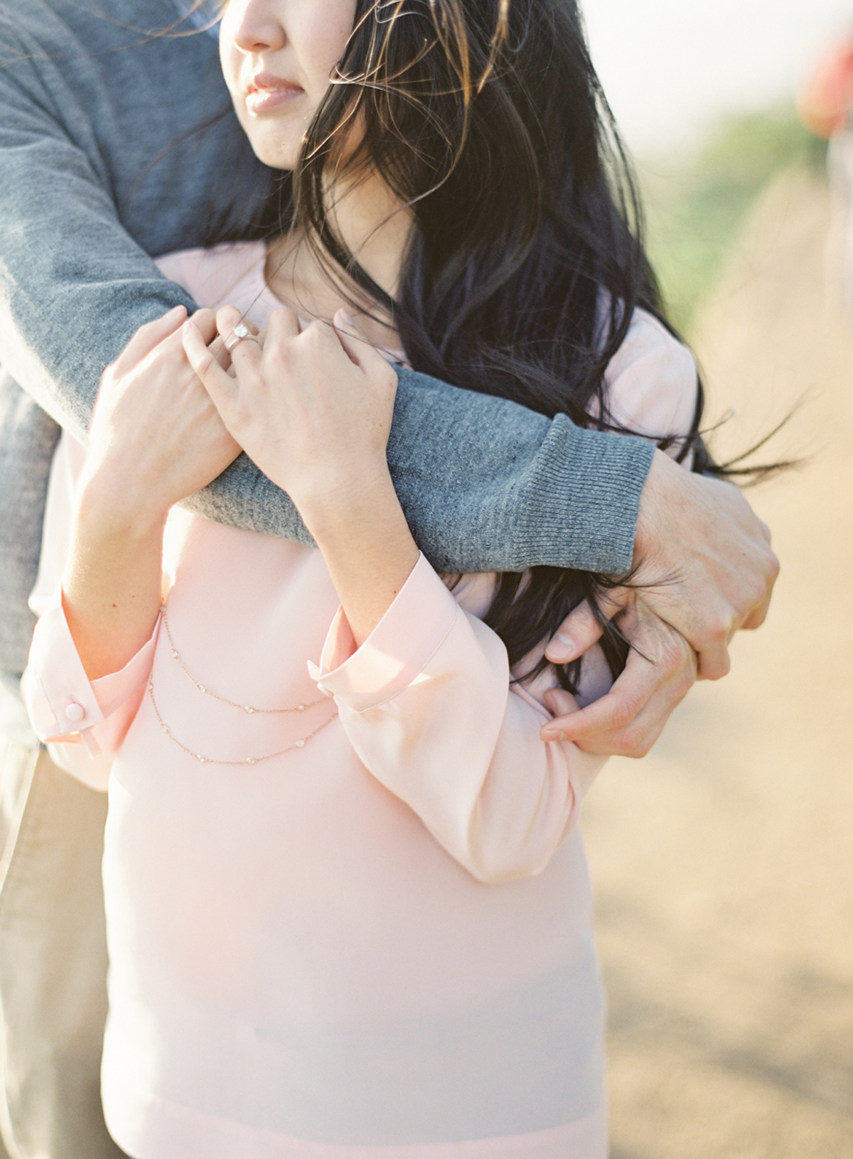 the great romance photo redwood forest marin headlands engagement