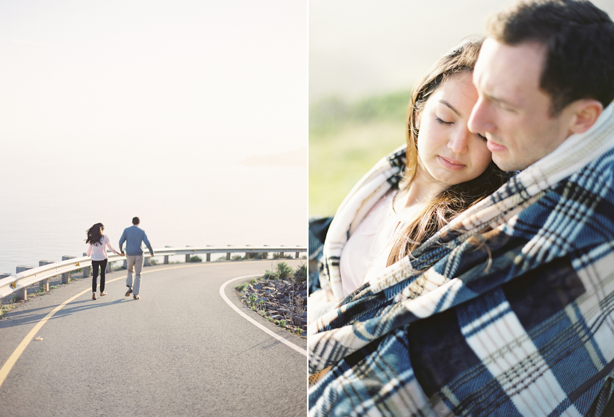 the great romance photo redwood forest marin headlands engagement