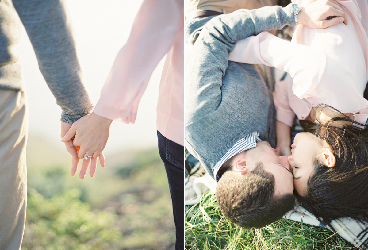 the great romance photo redwood forest marin headlands engagement