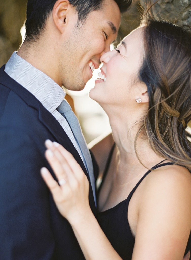 the great romance photo malibu beach engagement