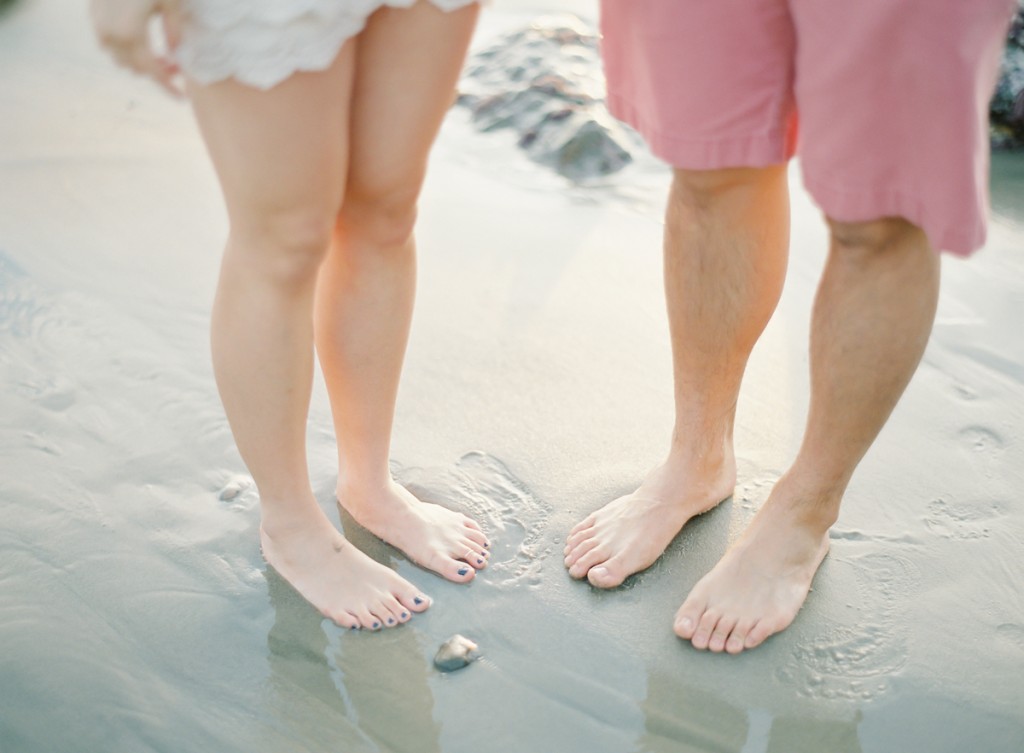 the great romance photo malibu beach engagement